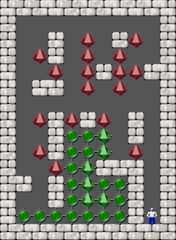 Sokoban Compact Catalysts level 137